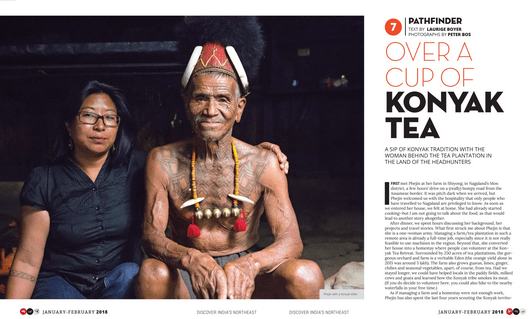 Discover India's North East - Over a cup of Konyak tea with Pheijin Konyak
