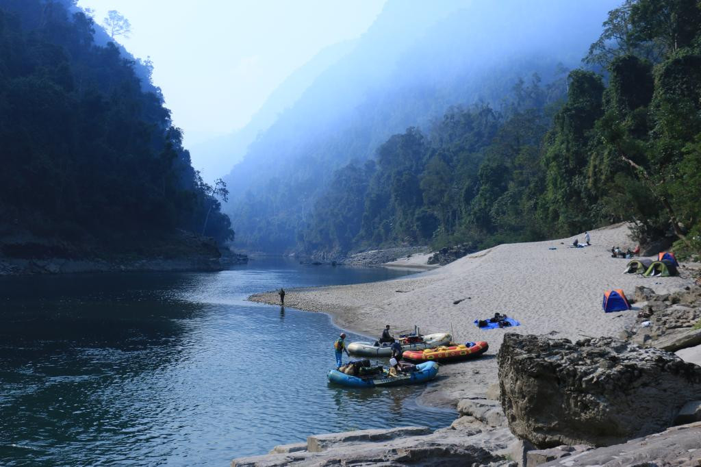 Rafting and Angling on the Subansiri River