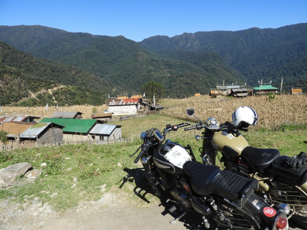 Voyage Moto, Inde du nord est